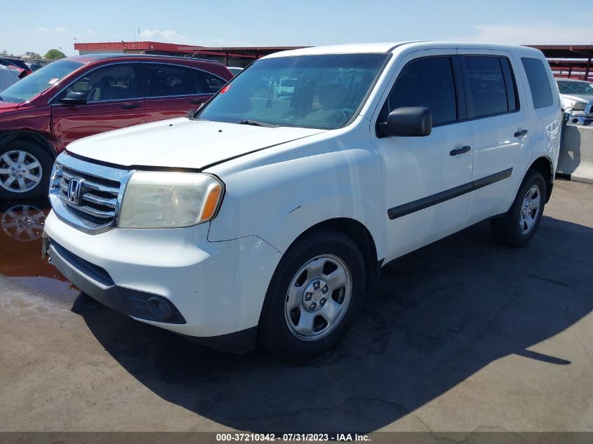 2015 HONDA PILOT LX - 5FNYF3H26FB016965