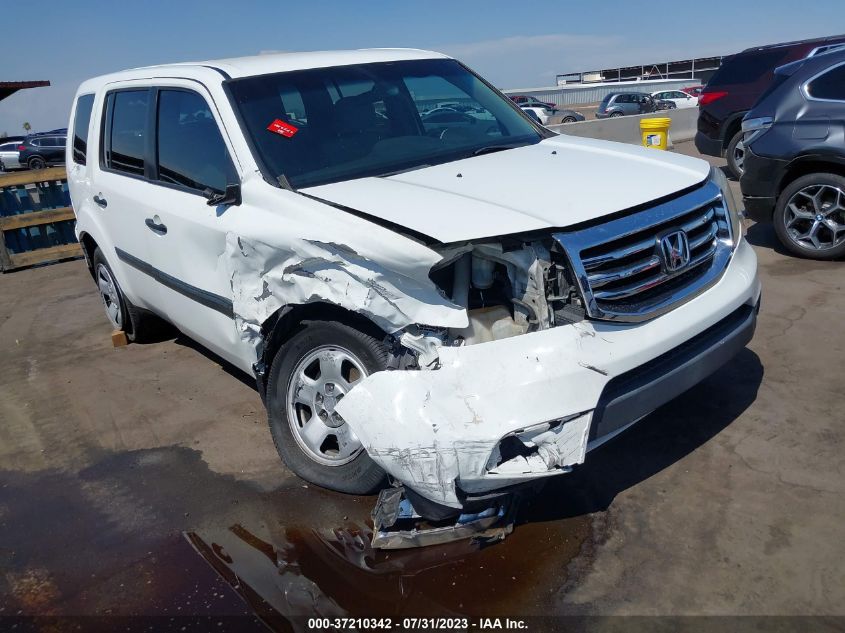 2015 HONDA PILOT LX - 5FNYF3H26FB016965
