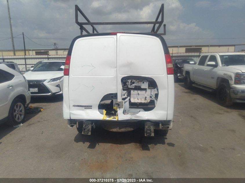 2015 CHEVROLET EXPRESS CARGO VAN - 1GCWGFCF6F1175901
