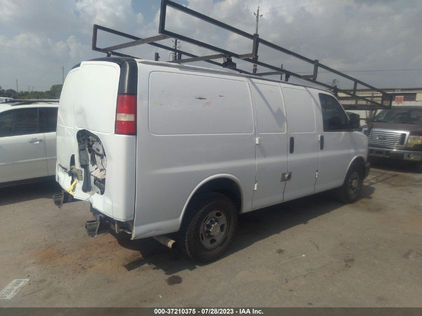 2015 CHEVROLET EXPRESS CARGO VAN - 1GCWGFCF6F1175901