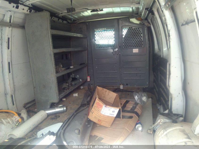 2015 CHEVROLET EXPRESS CARGO VAN - 1GCWGFCF6F1175901