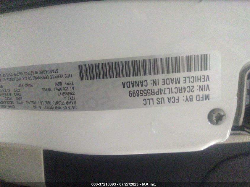 2023 CHRYSLER PACIFICA - 2C4RC1L74PR555899