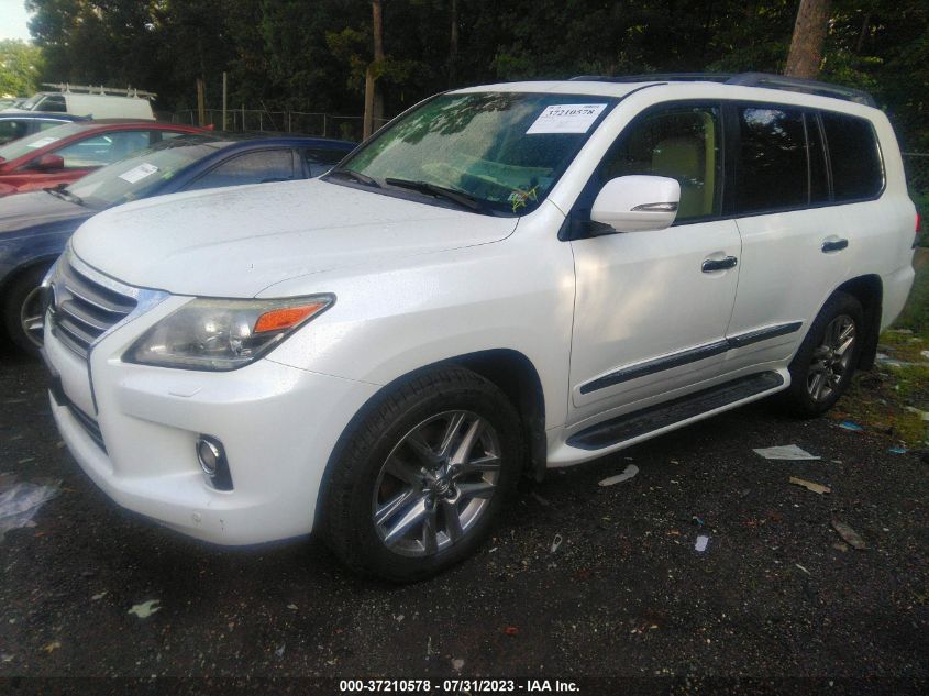 2013 LEXUS LX 570 JTJHY7AX1D4109885