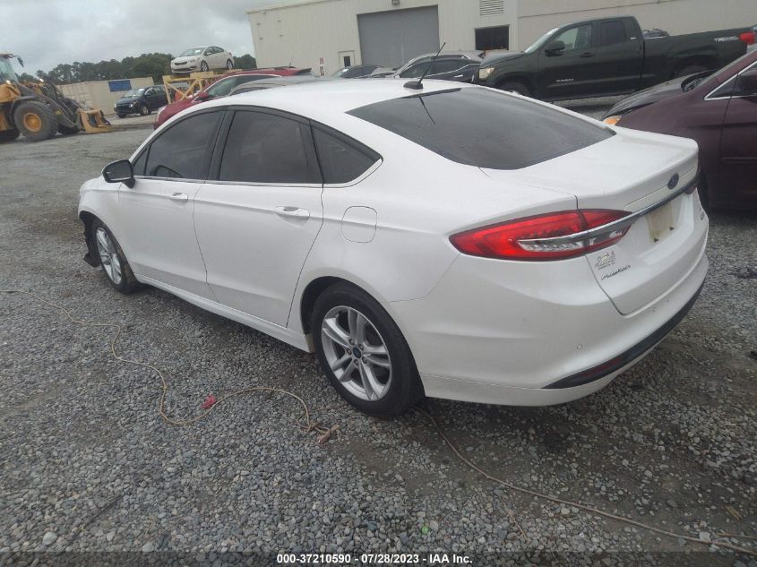 2018 FORD FUSION SE - 3FA6P0HD8JR237940