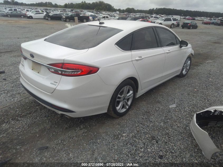 2018 FORD FUSION SE - 3FA6P0HD8JR237940