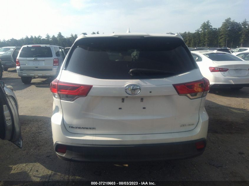 2017 TOYOTA HIGHLANDER XLE/SE - 5TDJZRFH2HS369303