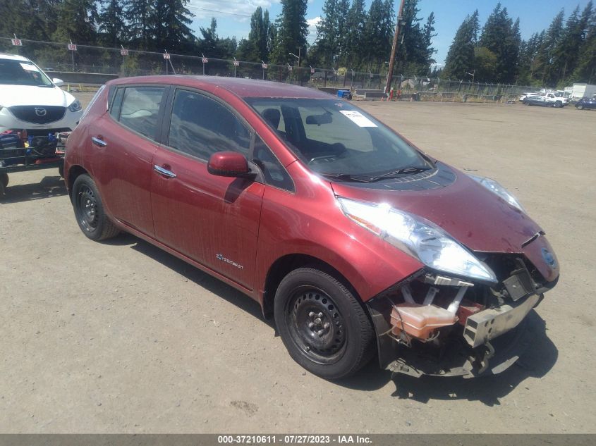 2015 NISSAN LEAF S - 1N4AZ0CP0FC331404