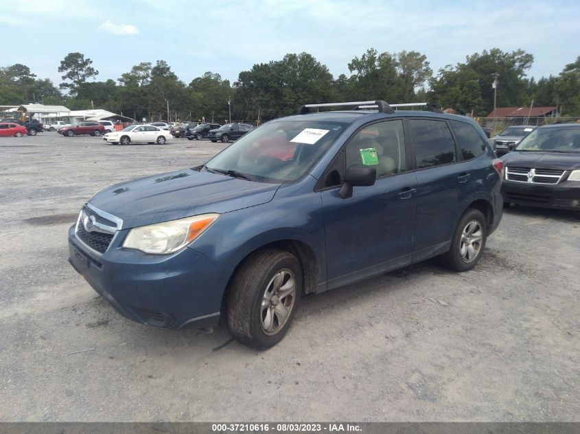 2014 SUBARU FORESTER 2.5I - JF2SJAAC6EH412535