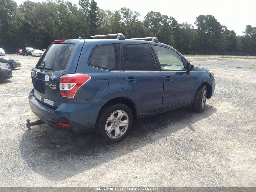 2014 SUBARU FORESTER 2.5I - JF2SJAAC6EH412535