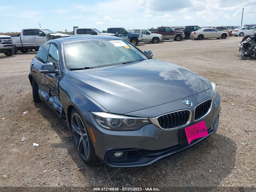 2019 BMW 440I GRAN COUPE WBA4J5C53KBU79103