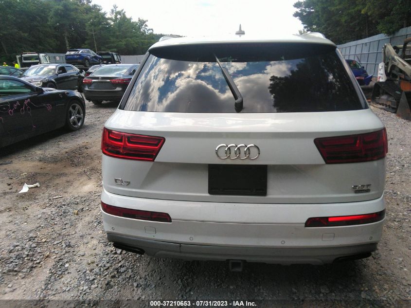 2017 AUDI Q7 PREMIUM PLUS - WA1LAAF7XHD038645