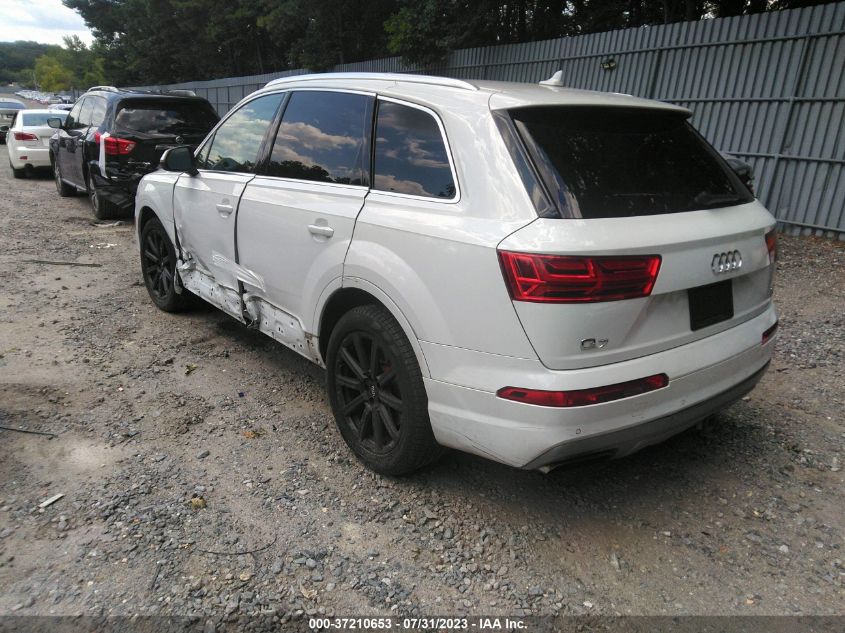 2017 AUDI Q7 PREMIUM PLUS - WA1LAAF7XHD038645