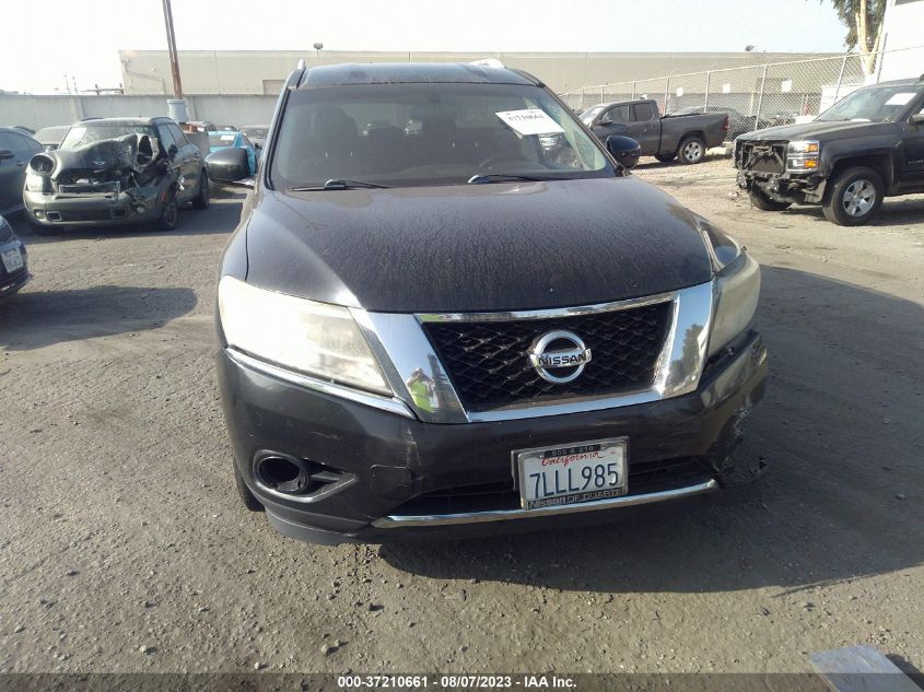 2015 NISSAN PATHFINDER S - 5N1AR2MN6FC659389