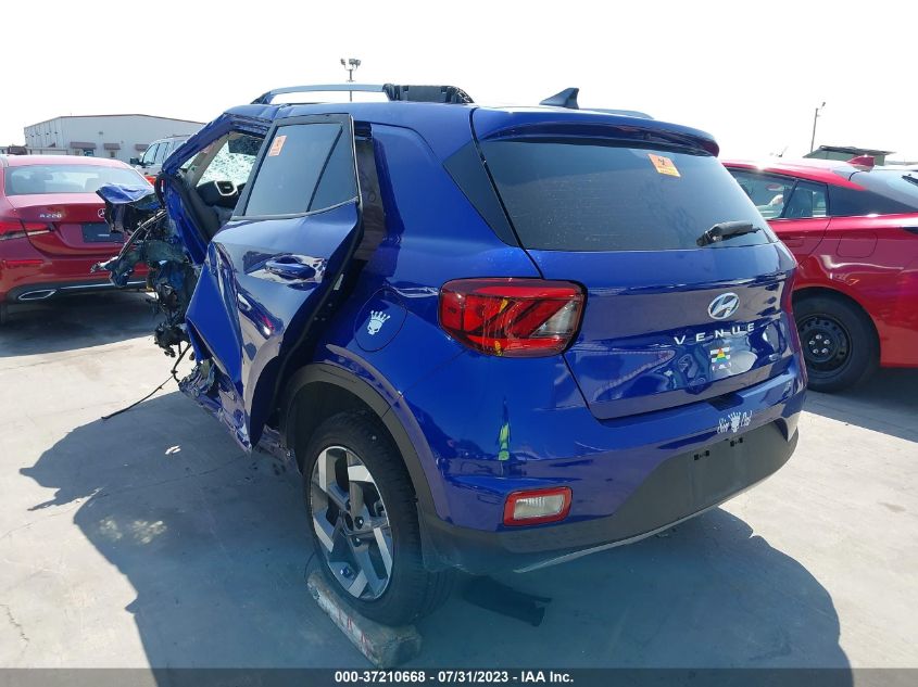 2021 HYUNDAI VENUE SEL - KMHRC8A32MU071345