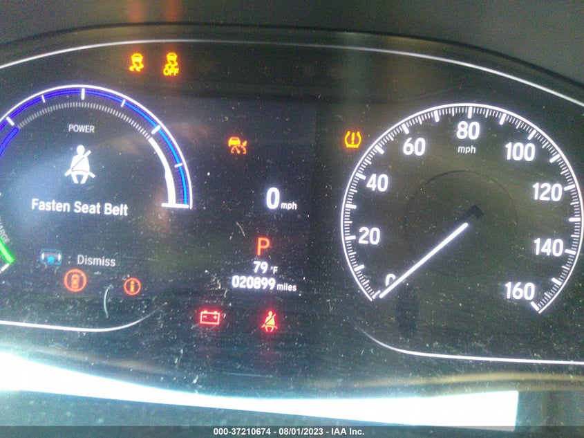 VIN 1HGCV3F92MA019219 2021 HONDA ACCORD HYBRID TOURING