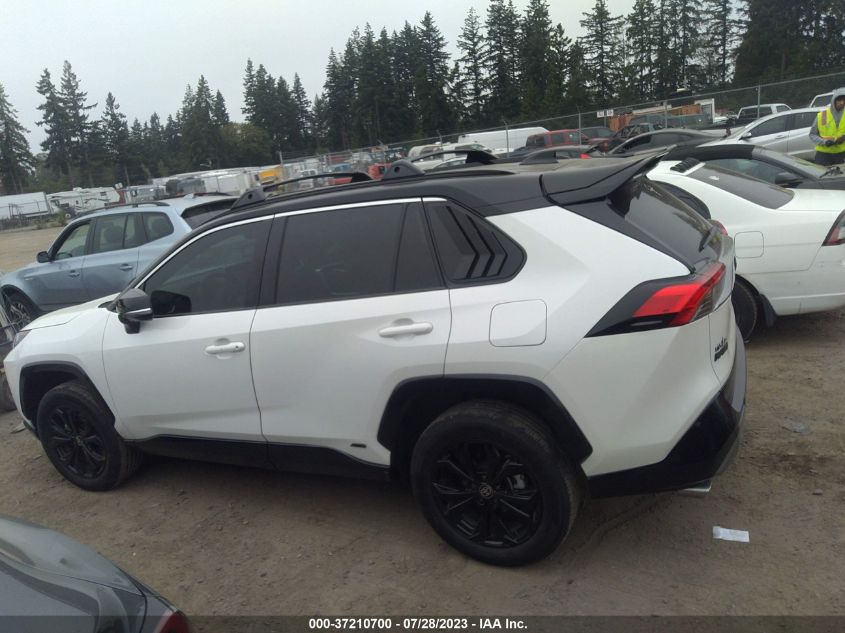 2022 TOYOTA RAV4 XSE - 4T3E6RFV5NU072133