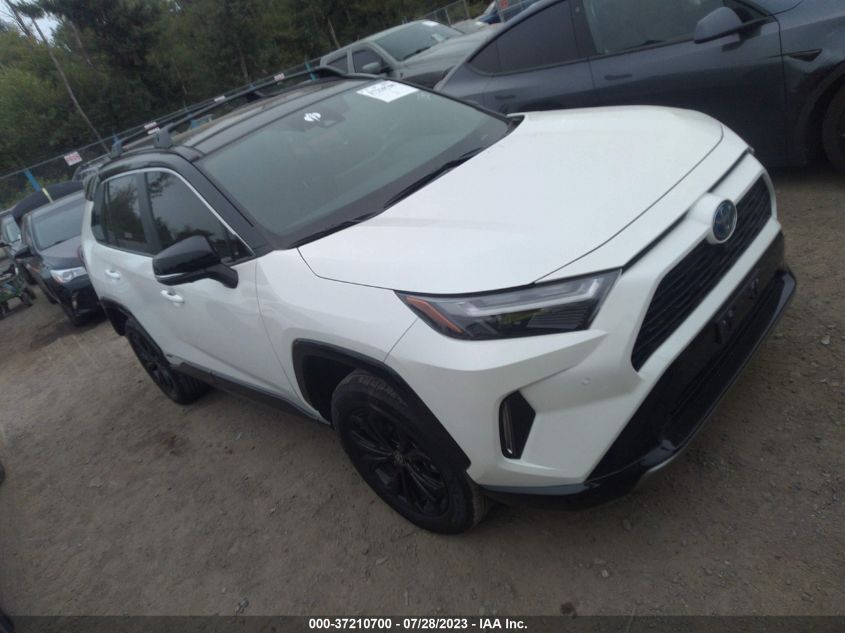 2022 TOYOTA RAV4 XSE - 4T3E6RFV5NU072133