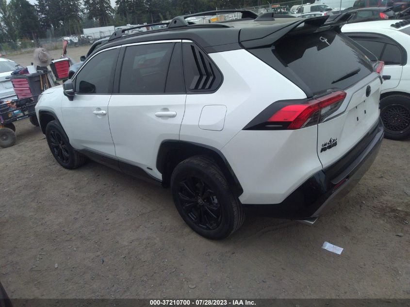 2022 TOYOTA RAV4 XSE - 4T3E6RFV5NU072133