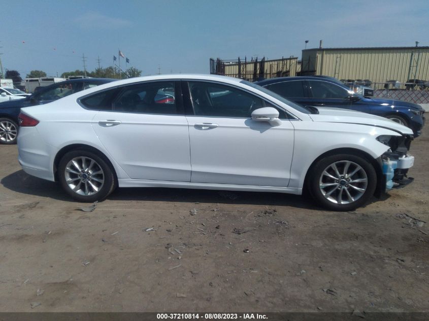 2017 FORD FUSION SE - 3FA6P0HD5HR405107