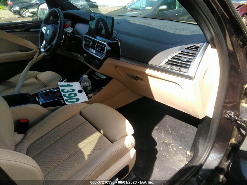 2022 BMW X3 XDRIVE30I - 5UX53DP08N9M67856