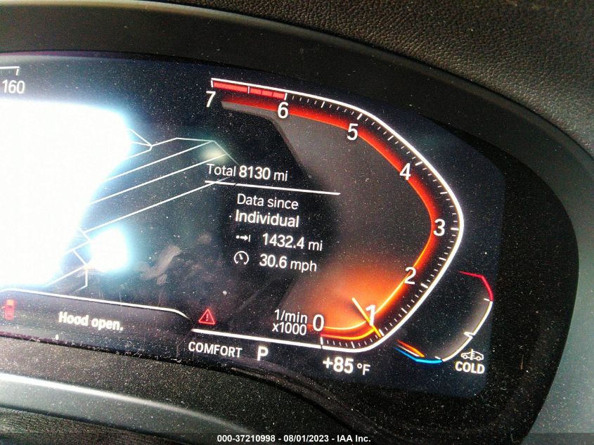2022 BMW X3 XDRIVE30I - 5UX53DP08N9M67856