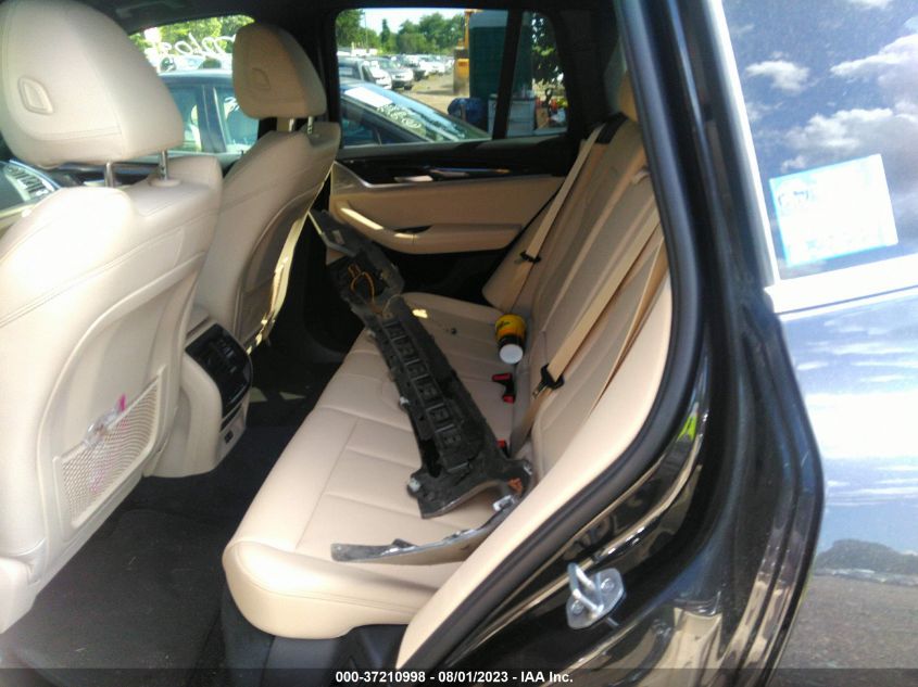 2022 BMW X3 XDRIVE30I - 5UX53DP08N9M67856