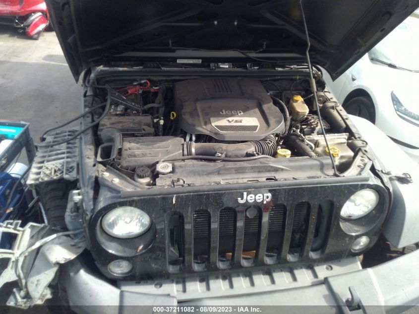 2014 JEEP WRANGLER UNLIMITED SPORT - 1C4BJWDGXEL194476