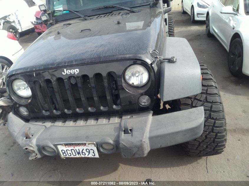 2014 JEEP WRANGLER UNLIMITED SPORT - 1C4BJWDGXEL194476