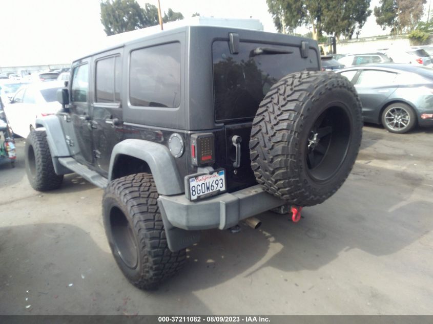 2014 JEEP WRANGLER UNLIMITED SPORT - 1C4BJWDGXEL194476
