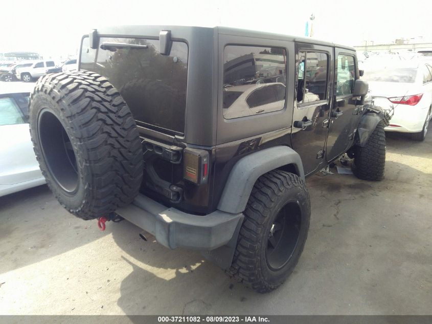 2014 JEEP WRANGLER UNLIMITED SPORT - 1C4BJWDGXEL194476
