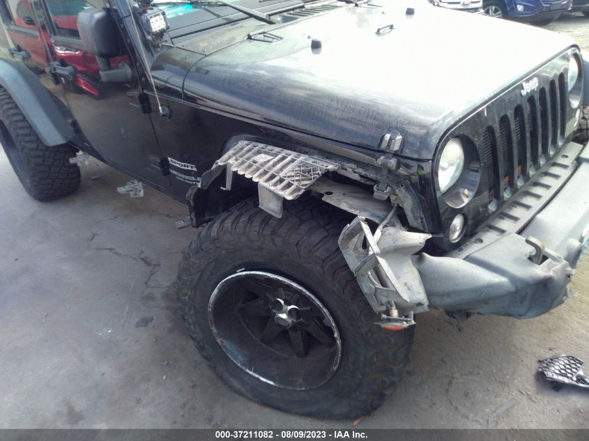 2014 JEEP WRANGLER UNLIMITED SPORT - 1C4BJWDGXEL194476