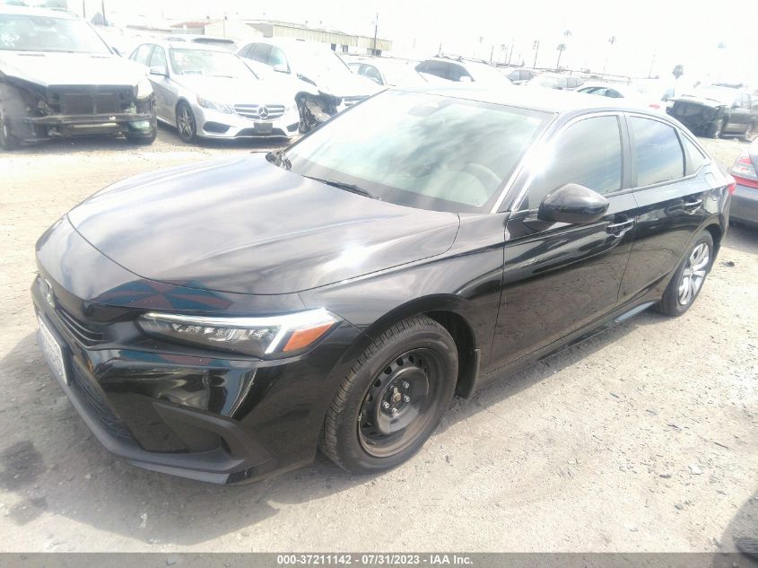 2022 HONDA CIVIC SEDAN LX - 2HGFE2F26NH558553