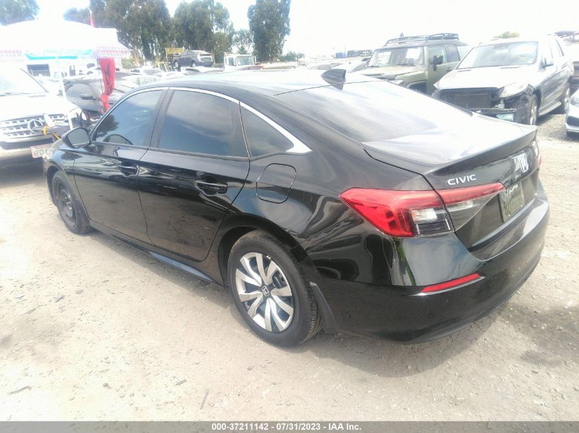 2022 HONDA CIVIC SEDAN LX - 2HGFE2F26NH558553