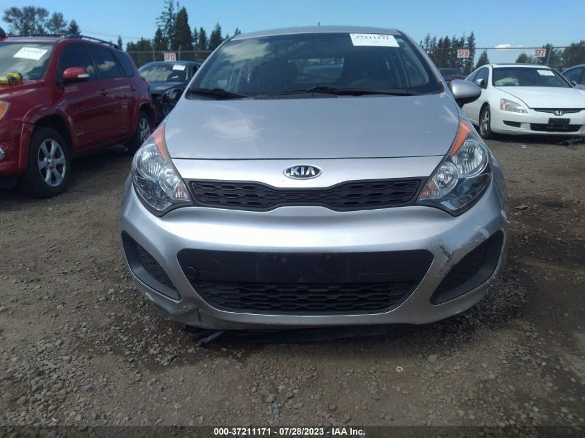 2014 KIA RIO LX - KNADM5A34E6359137