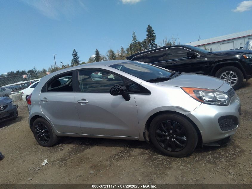 2014 KIA RIO LX - KNADM5A34E6359137