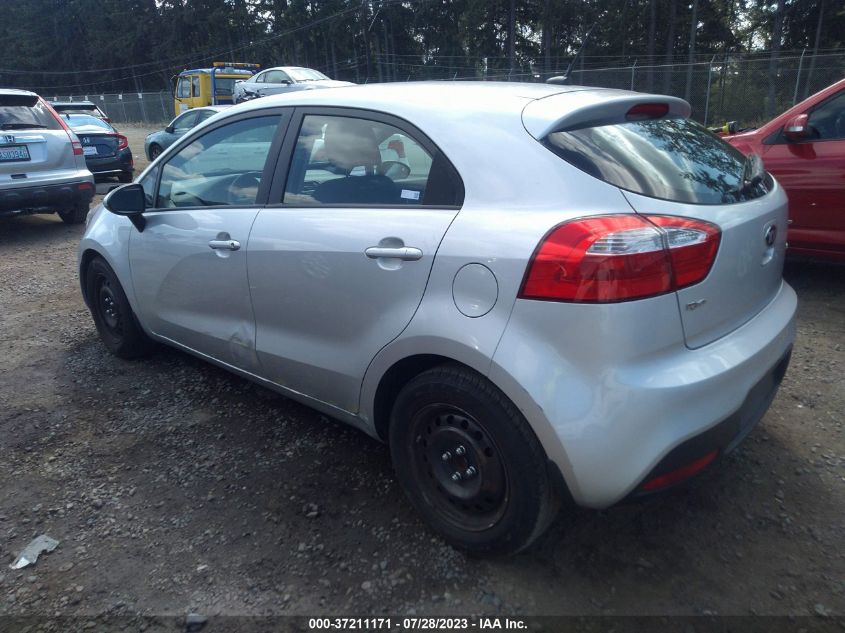 2014 KIA RIO LX - KNADM5A34E6359137