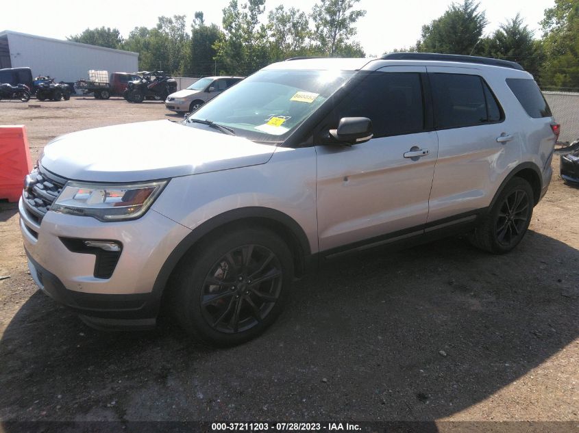 2018 FORD EXPLORER XLT - 1FM5K7D8XJGB03780