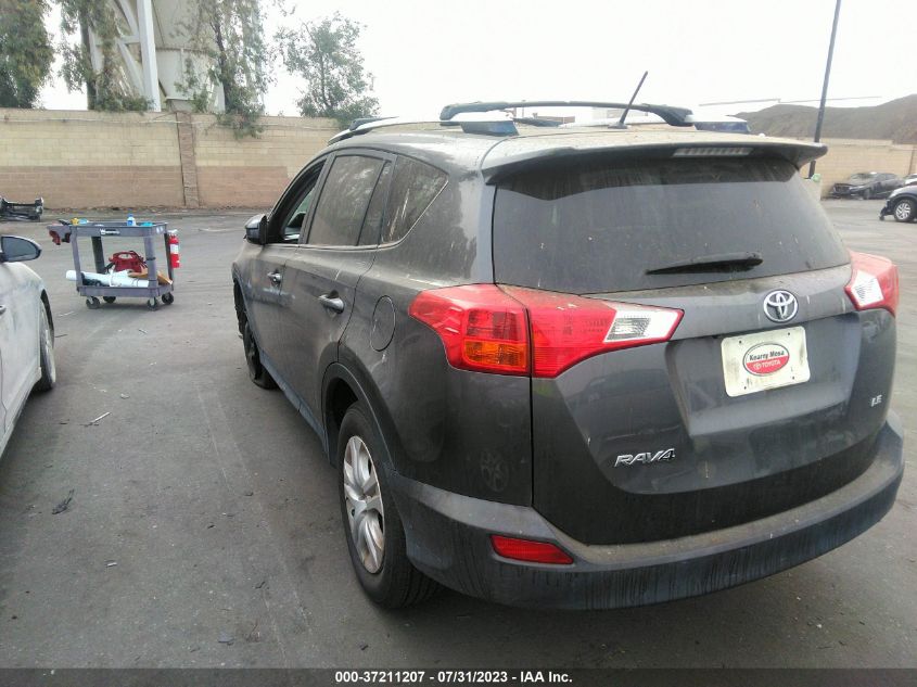2013 TOYOTA RAV4 LE - JTMZFREV5DD013100