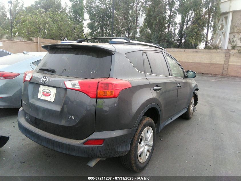2013 TOYOTA RAV4 LE - JTMZFREV5DD013100