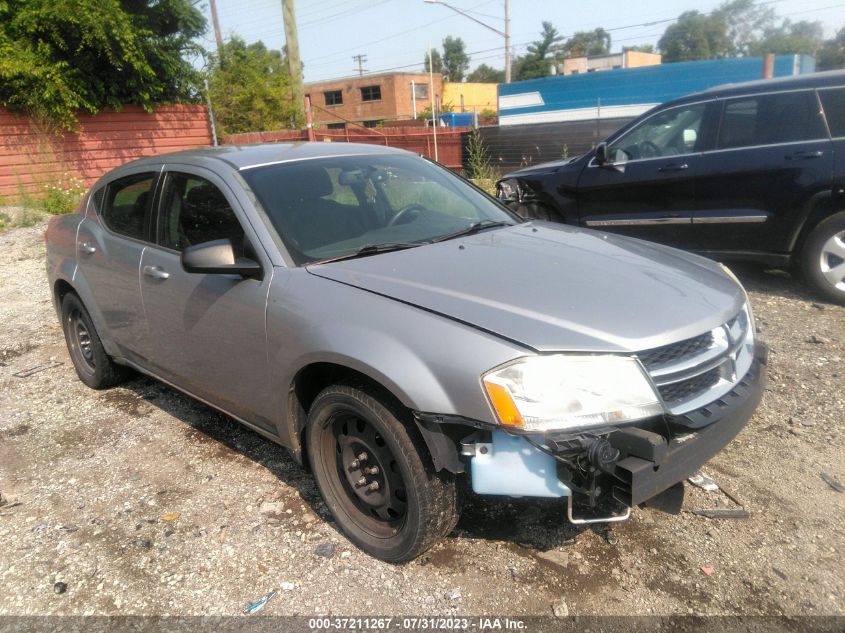 2014 DODGE AVENGER SE - 1C3CDZAB8EN133321