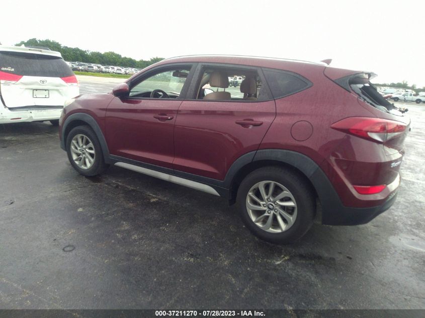 2018 HYUNDAI TUCSON SEL - KM8J33A43JU665060