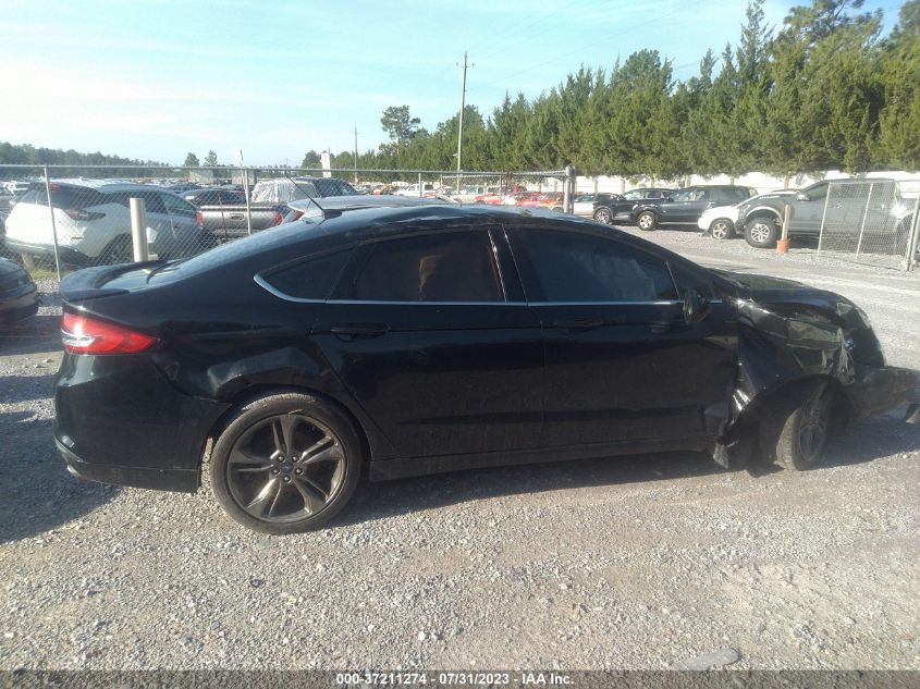 2017 FORD FUSION SE - 3FA6P0HD5HR189744