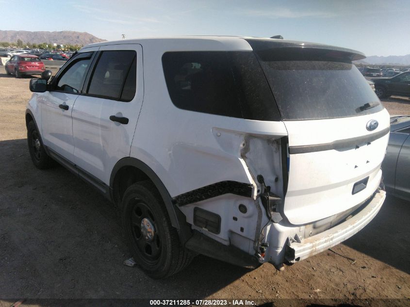 2015 FORD UTILITY POLICE 1FM5K8AR4FGC08955