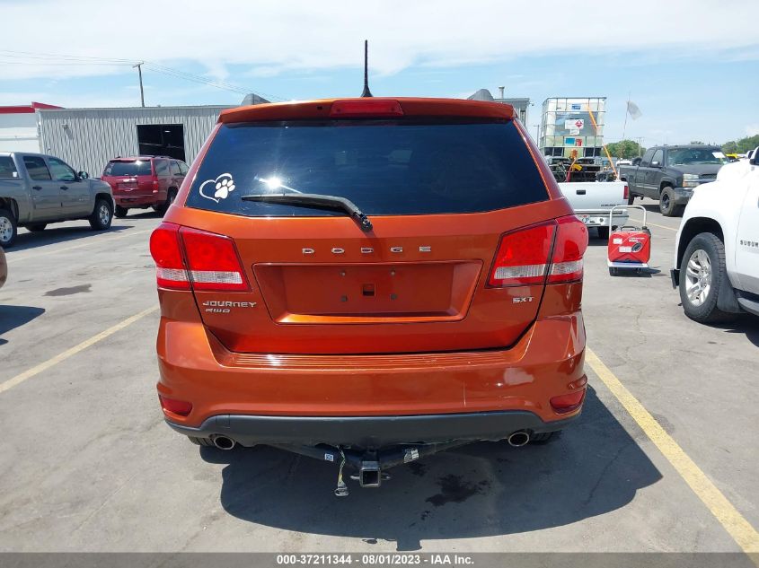 2013 DODGE JOURNEY SXT - 3C4PDDBG0DT638858