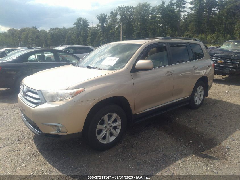 2013 TOYOTA HIGHLANDER - 5TDBK3EH1DS194947