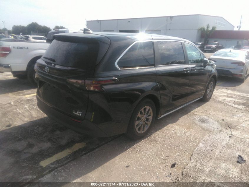 5TDKRKECXPS152047 2023 TOYOTA SIENNA, photo no. 4