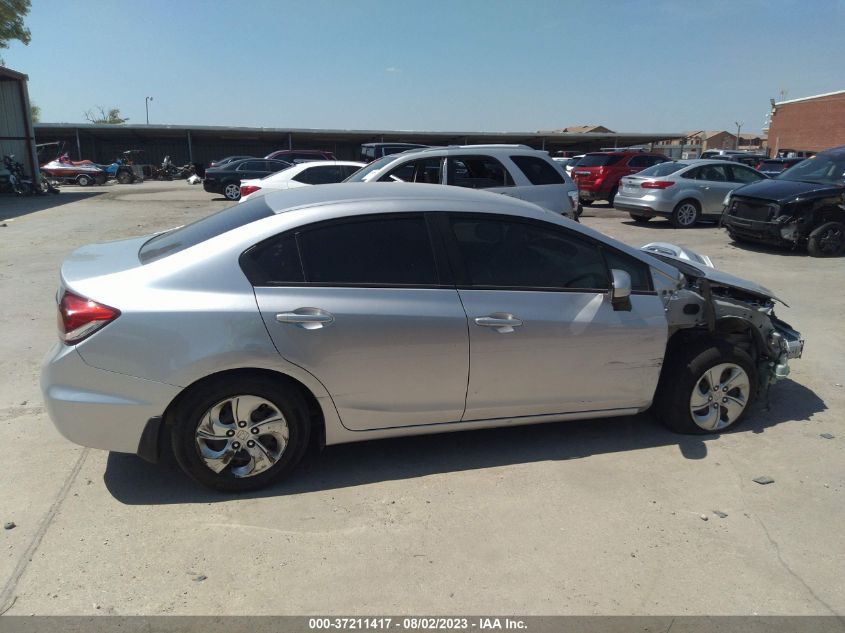 2014 HONDA CIVIC SEDAN LX - 19XFB2F59EE051580