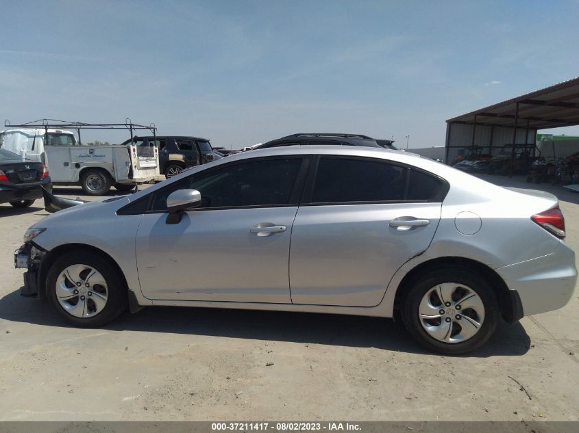 2014 HONDA CIVIC SEDAN LX - 19XFB2F59EE051580