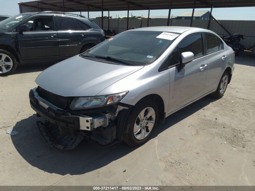 2014 HONDA CIVIC SEDAN LX - 19XFB2F59EE051580