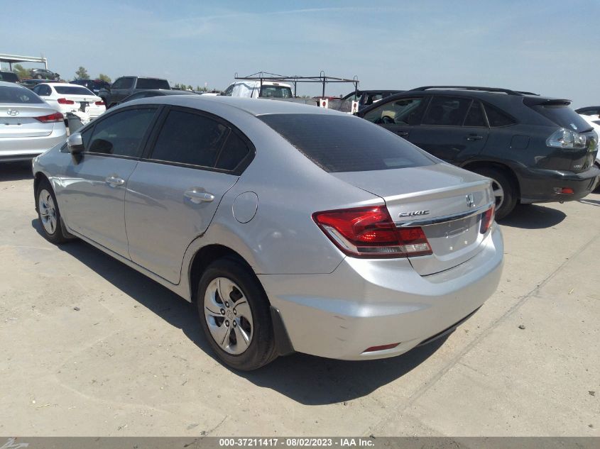 2014 HONDA CIVIC SEDAN LX - 19XFB2F59EE051580